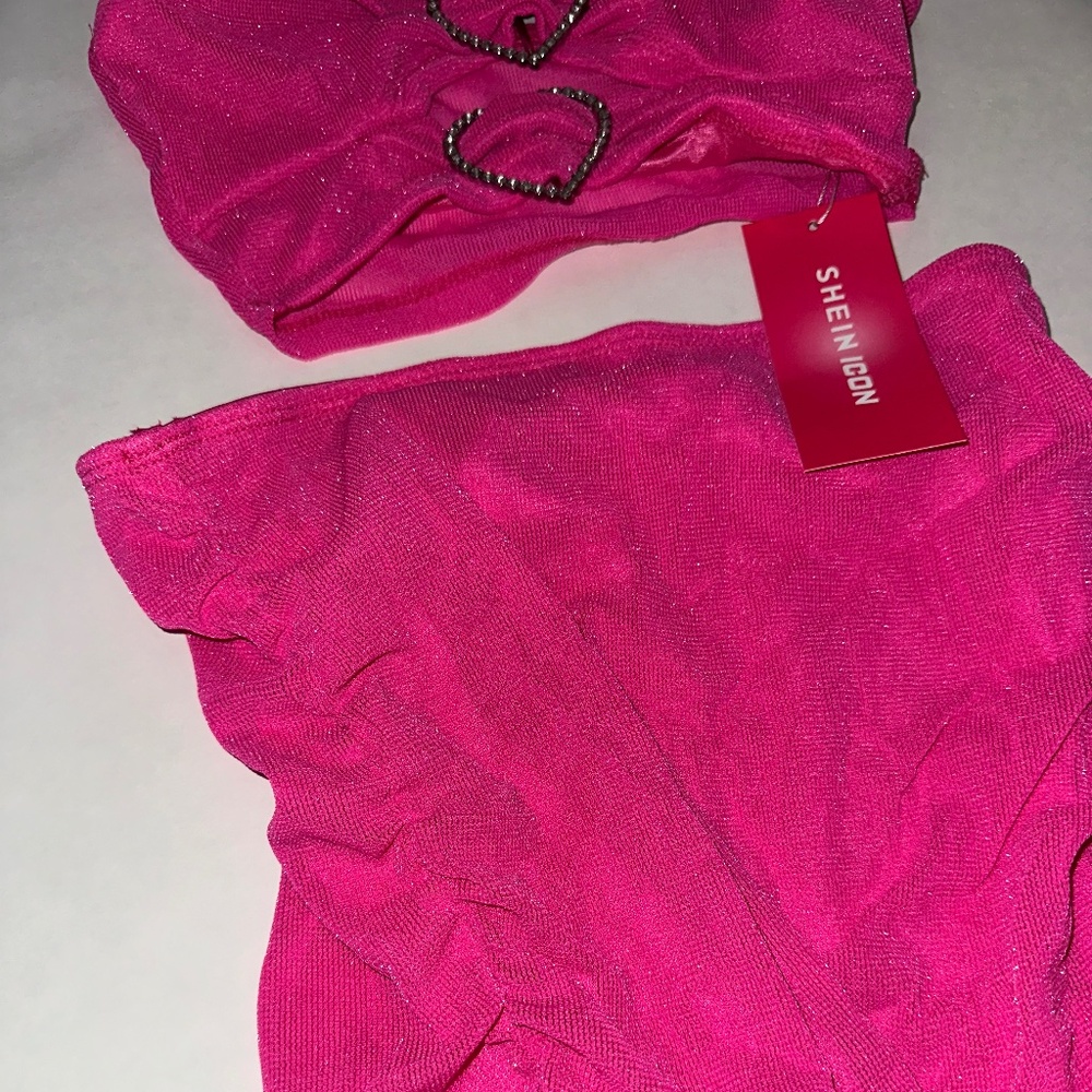 Pink Two Piece Set - Picture 3 of 4